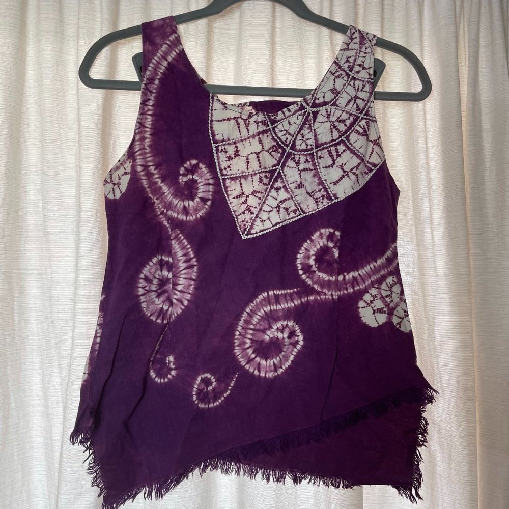 Unbranded Purple Tie Dye Tank